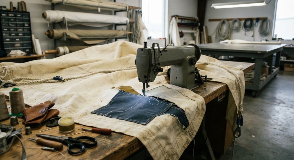 Zeilreparatie